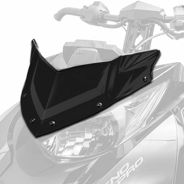 7639-692 - WINDSHIELD, PROCROSS, EXTREME LOW - BLACK - ARCTIC CAT PARTS