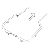 839-30 - ACC, REAR HANDRAIL - AVENGER/HDI 8x8 (2007-2019) - ARGO PARTS 