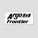 850-368 - NAMEPLATE, ARGO 8X8 FRONTIER - ARGO PARTS 