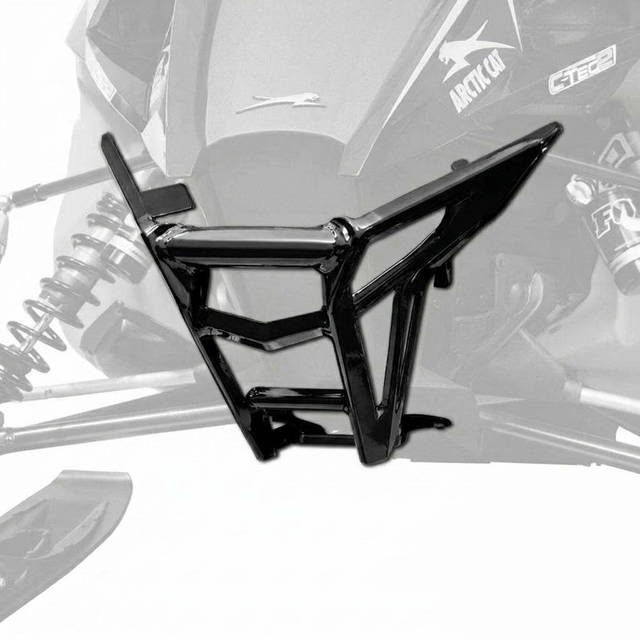 8639-197 - BUMPER, PRO MTN FRONT - GLOSS BLACK ('18+ 6/8000) - ARCTIC CAT PARTS