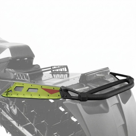 8639-279 - BUMPER, PRO MTN REAR - HYPER GREEN ('12-'24 M 153"-154") - ARCTIC CAT PARTS