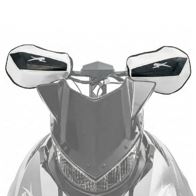 8639-468 - HANDGUARDS, FLEX-TEC G3 W/MOUNTS - WHITE (PAIR) - ARCTIC CAT PARTS