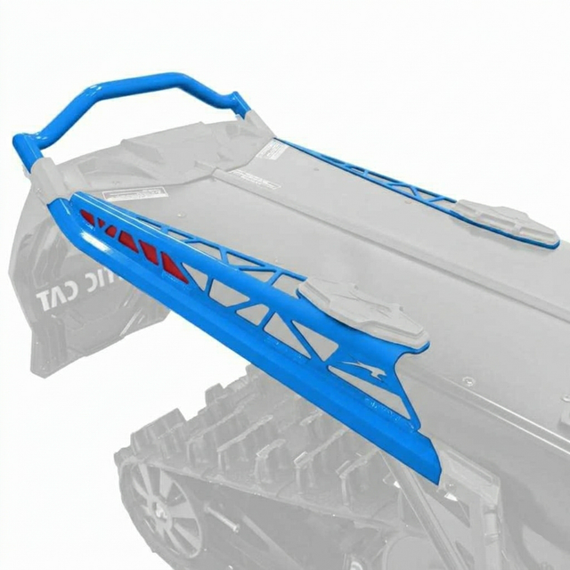 8639-484- BUMPER, EVO REAR - SKYE BLUE (XF 146, M 165) - ARCTIC CAT PARTS