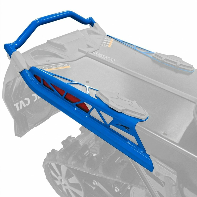 8639-495 - BUMPER, EVO REAR - SKYE BLUE (ZR 129, M 146) - ARCTIC CAT PARTS