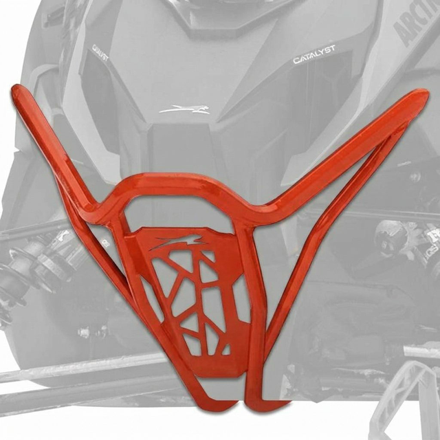 8639-515 - BUMPER, EVO FRONT - FIRE RED - ARCTIC CAT PARTS