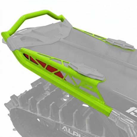 8639-518 - BUMPER, EVO REAR - MED GREEN (ZR 137, M 154)