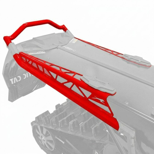 8639-519- BUMPER, EVO REAR - FIRE RED (XF 146, M 165) - ARCTIC CAT PARTS