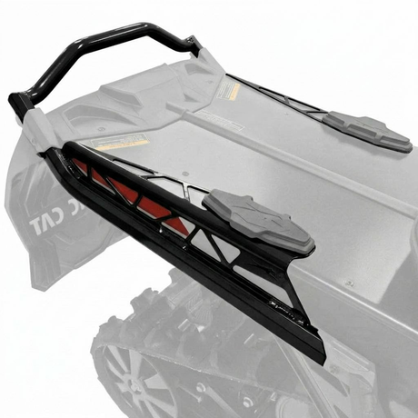 8639-606 - BUMPER, EVO REAR - BLACK (ZR 129, M 146) - ARCTIC CAT PARTS
