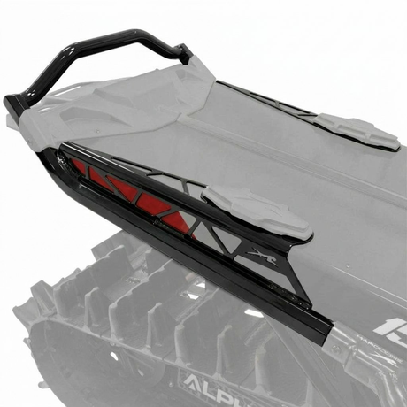 8639-607 - BUMPER, EVO REAR - BLACK (ZR 137, M 154) - ARCTIC CAT PARTS