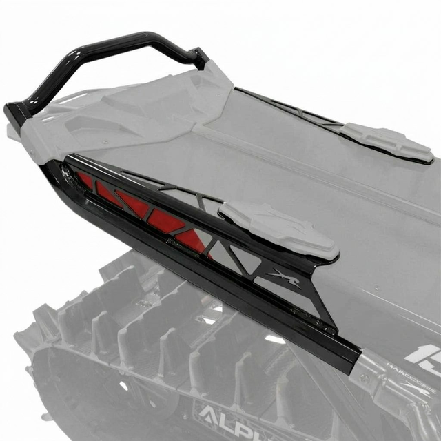 8639-607 - BUMPER, EVO REAR - BLACK (ZR 137, M 154) - ARCTIC CAT PARTS
