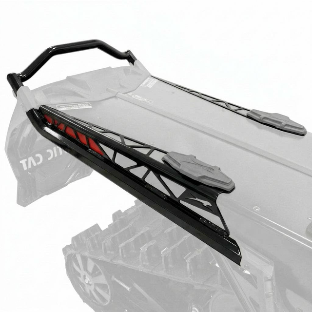 8639-608 - BUMPER, EVO REAR - BLACK (ZR 146, M 165)