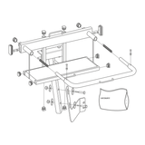 867-01 - ACC, GAS CAN CARRIER - ARGO PARTS 