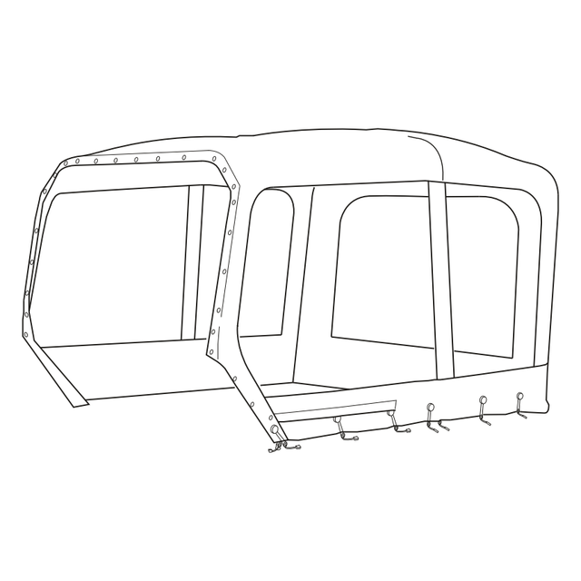 900-0119 - ACC, ENCLOSURE, SOFT, ROPS - AURORA (2020+) - ARGO PARTS 
