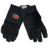 900-0180 - GLOVE, RIDING GEL BLACK - ARGO CLOTHING