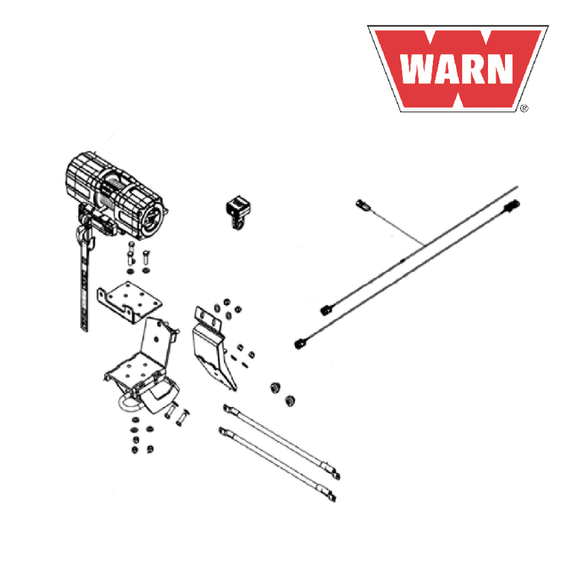 900-0741-001 - ACC, WINCH, AXON 35-S - AURORA/FRONTIER - ARGO ACCESSORIES