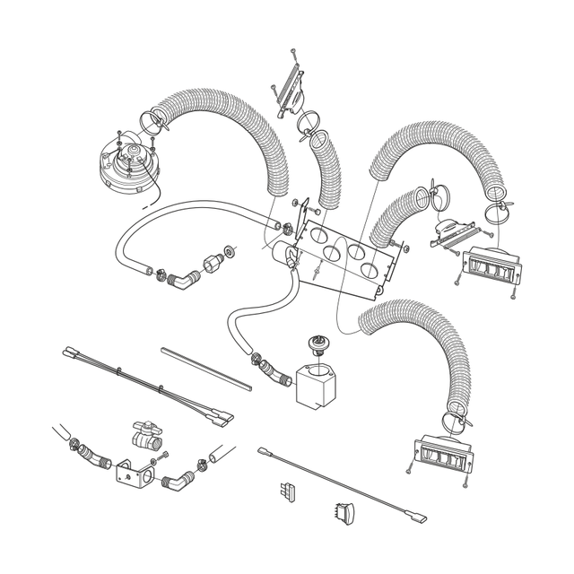 958-129 - ACC, HEATER/DEFROSTER - PRO/XT - KOHLER - ARGO PARTS 