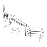 958-165 - ACC, BRUSHGUARD 1PC - XT - ARGO PARTS 