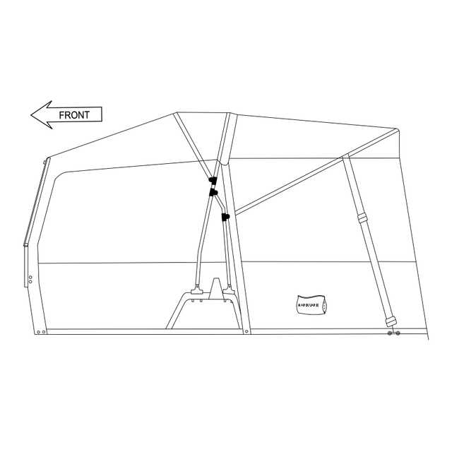 958-171 - ACC, CONVERTIBLE TOP - 4 PERSON- XT - ARGO PARTS 