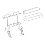 958-70 - ACC, REAR BENCH - PRO/XT - ARGO PARTS 