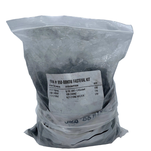 958-88HDW - HARDWARE KIT, RUBBER TRACKS ASSY, XT - ARGO PARTS