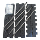 958-91 - HINGE SET, SPLICE 18" HD RUBBER TRACKS, 2 PC, XT - ARGO PARTS
