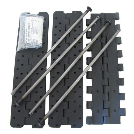 958-91 - HINGE SET, SPLICE 18" HD RUBBER TRACKS, 2 PC, XT - ARGO PARTS