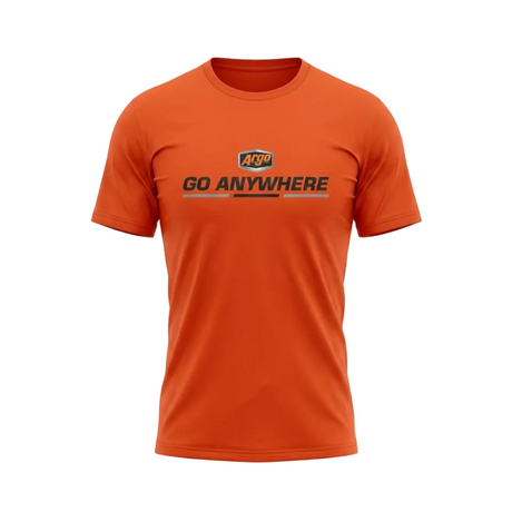 T-SHIRT, YOUTH, GO ANYWHERE ORANGE ARGO - ARGO CLOTHING