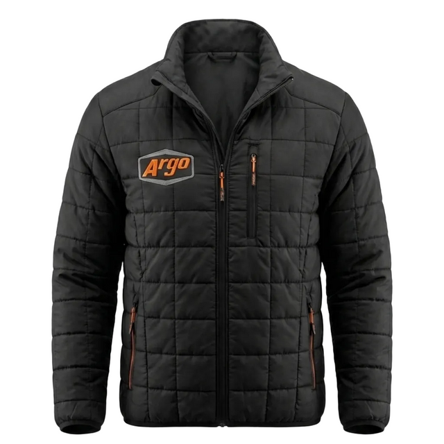 995-0300 - JACKET, MENS, PUFFER BLACK ARGO - ARGO CLOTHING