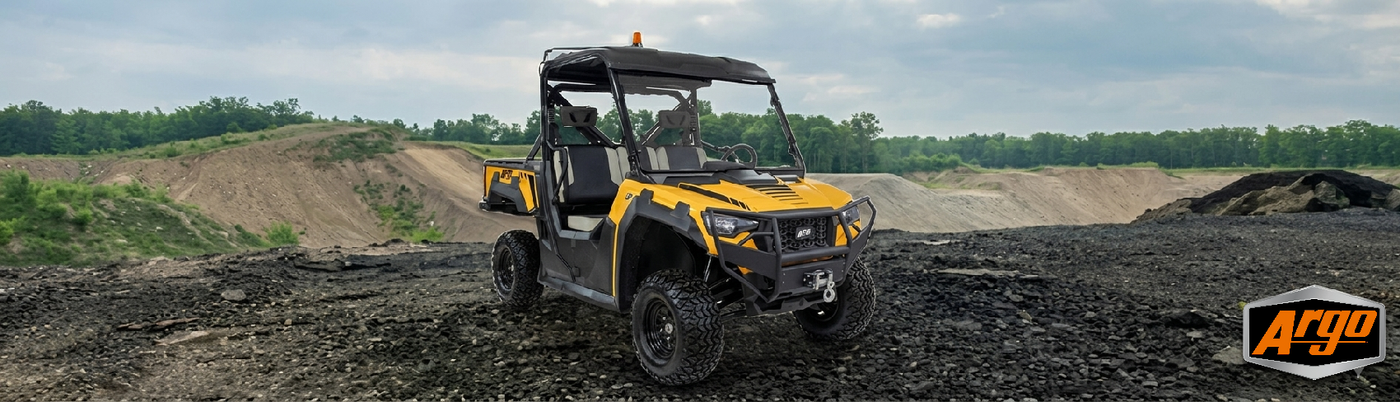 Argo XU 850 4x4 on job site
