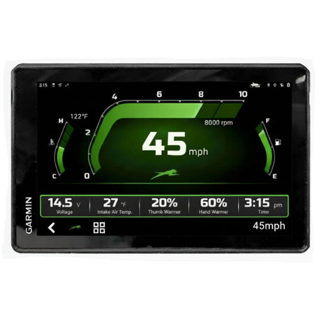 Arctic Cat Garmin G8 display front.
