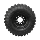 WHEEL &amp; SERWA TIRE, 24x10-8, 8" OFFSET STEEL RIM