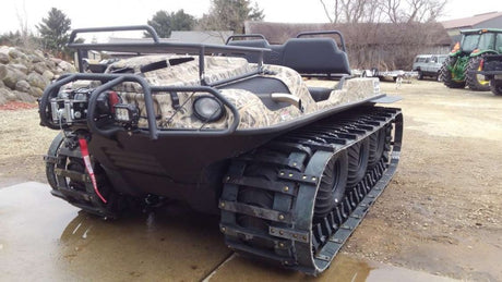 Adair Mud Pro Tracks with UHMW Winter Extension