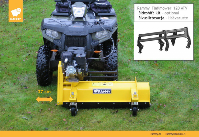 74130464 - RAMMY FLAIL MOWER 120 ATV 306cc - USA
